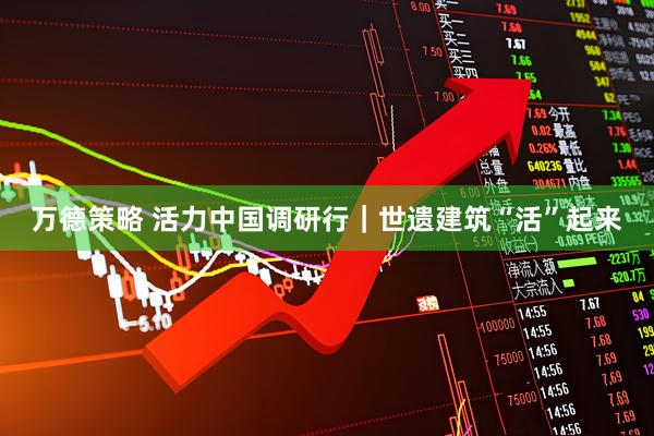 万德策略 活力中国调研行｜世遗建筑“活”起来